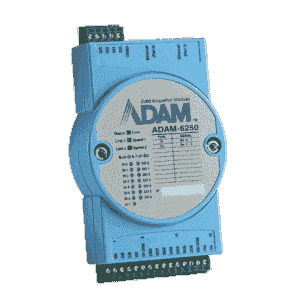 ADAM-6250-AE Module ADAM Entrée/Sortie sur MobusTCP, 15 canaux Isolated Digital I/O