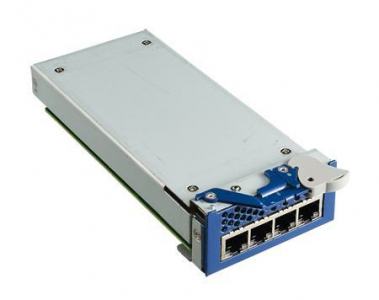 NMC-0121-000010E Carte Mezzanine réseau, 4 ports GbE module by RJ45 w/o ALBP Latch