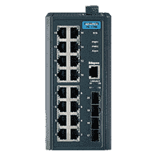 EKI-2720G-4F-AE Switch ethernet industriel 16 ports 10/100/1000Mbps, + 4 SFP non administrable
