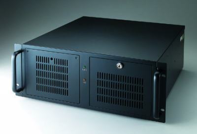 IPC-611MB-00XBE Rack 4U noir sans alimentation pour PC 19" compatible carte mère ATX/MicroATX