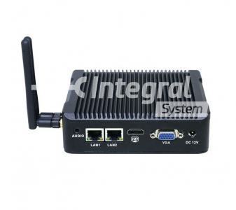 IOT-BOX-105 Mini PC Fanless avec Intel J1900, 6 x USB, 2 x LAN