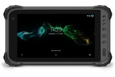 N80 Tablette durcie 8" Android 8.1 3GB/32GB NFC, BT, WiFI, 4G, GPS + Double SIM