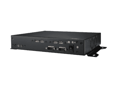 EPC-T2285CA-00Y1E PC industriel faible hauteur, EPC-T2285 barebone,w/ CPU Cel-G3900,w/o ADP, RAM