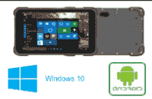 Tablette durcie 8 pouces Windows 10 Pro ou Android