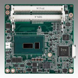 SOM-6896C5-S8A1E Carte industrielle COM Express Compact pour informatique embarquée, i5-5350U 1.8GHz 15W 2C COMe Compact non-ECC