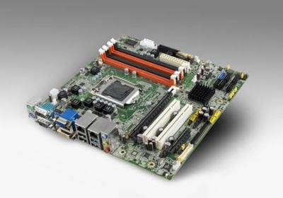 AIMB-581QG2-LVA1E Carte mère industrielle LGA1155 mATX VGA PCIe 2 Gb 4 COM