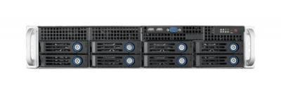 HPC-7282-00A1E Châssis serveur industriel, HPC-7282 2U 8 bays server Châssis serveur industriel (w/o PSU)