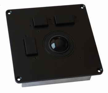 F38-SWITCH Trackball 38mm norme militaire étanche IP65, MIL-STD-461F, DO160F, MIL-STD-810E, anti-vibration