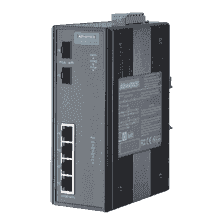 EKI-2726FHPI-AE Switch Rail DIN industriel 4 ports Gigabit  802.3at POE + 2 ports SFP