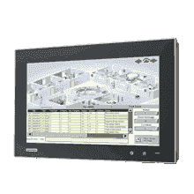 Panel PC fanless tactile, 15.6" widescreen PCT with Core i3 CPU and 4G RAM