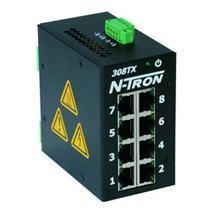 BB-308TX Switch industriel Rail DIN 8 ports RJ45 10/100 Gb -20°C +70°Cc