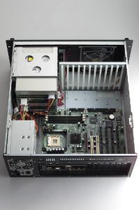 IPC-611MB-00C Châssis 4U noir sans alimentation 15 slots pour carte mère ATX