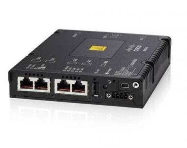 IR809 Routeur 4G industriel avec 2xLAN 10/100/1000Mbps, 2 x COM, 1 x USB 2.0, 2xSIM, GPS