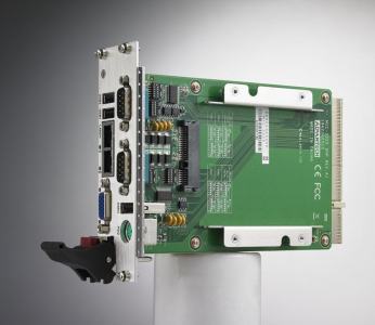 Cartes pour PC industriel CompactPCI, MIC-3325 w/ N455 CPU 2G RAM 8HP-2 XTM dual slot