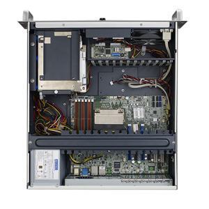 ACP-4340MB-50B Rack 4U, 19", avec 4 baies disque en façade avant (hotswap) + alimentation 500W