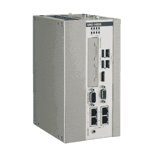UNO-1483G-434AE PC industriel fanless à processeur Intel Core i3-4010U, 8GB, 4 X Ethernet, 3 X COM, iDoor, PCIe