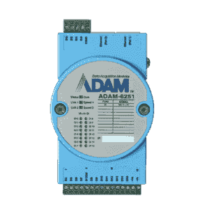 ADAM-6251-AE Module ADAM Entrée/Sortie sur MobusTCP, 16 canaux Isolated Digital Input