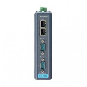 EKI-1222-BE Passerelle industrielle série ethernet, 2-port Modbus Gateway