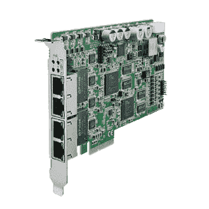 PCIE-1174-AE Carte ethernet 4 ports Gigabit POE pour application de vision frame grabber