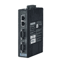 Passerelle industrielle série ethernet, 2-port Serial Device Server with Température étendue & iso
