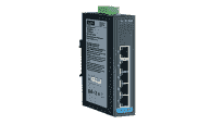 EKI-2525I-LA-AE Switch Ethernet industriel non managé compact avec 5 ports Ethernet 100Mbps et alimentation basse tension