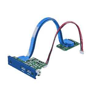 PCM-24U2U3-AE Module iDoor de communication et d'acquisition de données, PCM-24U2U3, 2-Port USB 3.0, mPCIe