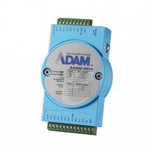 Module ADAM 12 canaux isolés en entrée/sortie compatible Modbus TCP