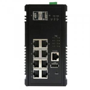 IS10GPOEMP0802X Switch PoE 10Gb 8 ports 1Gb et 2 SFP 10Gb