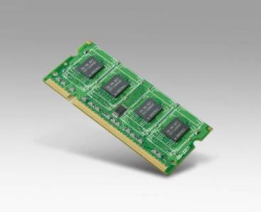 Module barrette mémoire industrielle, SQRAM 2G SO-DDR2-667 128x8 I-GRD SAM-F