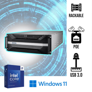 VISION-RACK4U-I9-2025-POE PC rackable 4U vision industrielle avec Intel Core I9