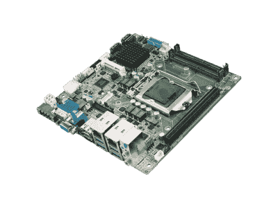 AIMB-275G2-00A1E Carte mère industrielle, miniITX LGA1151 VGA/DP/HDMI/PCIex16/2GbE,RoHS