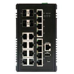 IS10GPOEMP1604X Switch PoE 10Gb 16 ports RJ45 Gb et 4 SFP 10Gb