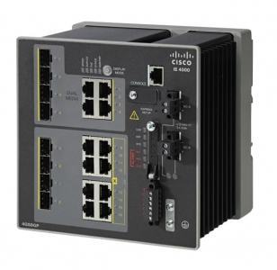 Switch ethernet durci 12 ports - 4 x GB  uplinks, 4 GB combo, 4x GB PoE/PoE+ administrable