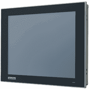 FPM-212-R8AE Ecran industriel 12" tactile résistif avec HDMI, DP et VGA IP66 façade avant