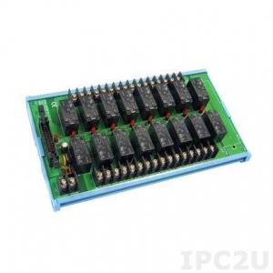 ADAM-3920R-AE Bornier ADAM pour carte d'acquisition de données, 20-pin Flat Câble Wiring Relay Board