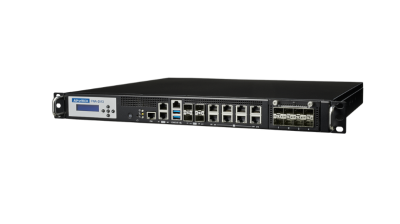 FWA-2013-16A1S Appliance réseau 1U avec Intel® Atom® P5342 avec 8x 1GbE RJ45, 2x 2.5GbE RJ45, 4x 10GbE SFP + extensions possibles pour uCPE, SD-WAN et NGFW