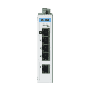 EKI-5525-AE Switch Rail DIN protocole automatisme  5 ports 10/100 Mbps