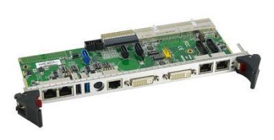 RIO-3316-C1E Carte de transition pour carte mère CompactPCI, RIO-3316 w. 4 LAN ports & SATA III for MIC-3396