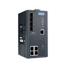 Switch ethernet industriel 4xLan PoE, 2 SFP et 2 VDSL2 redondant et managé