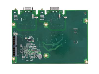 MIOE-3680-AE Carte d'extension MIO, 2 port CAN bus Card with MIOe interface