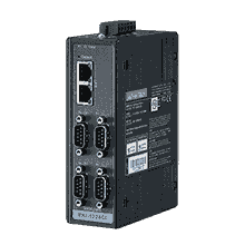 EKI-1224CI-BE Passerelle industrielle série ethernet, 4-port passerelle modbus + Température étendue & iso