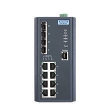 Switch industriel, 8G + 4SFP L3 Managed Ethernet Switch Wide Temp