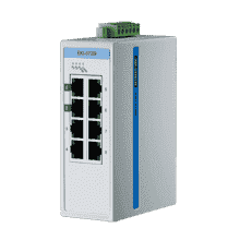 Switch industriel avec protocole automatisme, ProView,8-port Ful Gigabit Ind. Switch,-40~75?