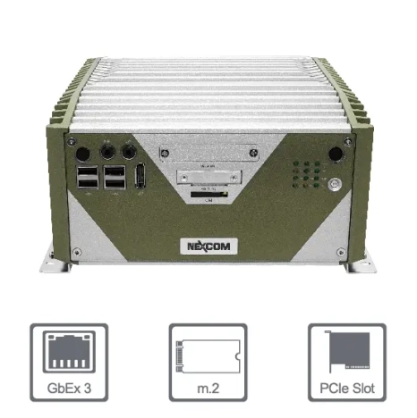 PC Fanless i7/i5/i3 8ème gen, 3xLAN, 2 PCIe