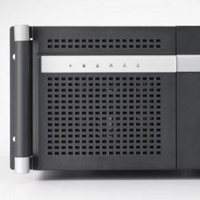 Châssis 4U pour PC rack 19'', 4U Châssis 4U pour PC rack 19'' avec baie de 6 SAS/SATA sans bus passif et sans alimentation