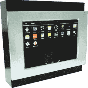 Removable Magnetic Front Bezel Fanless Panel PC with 6th Intel Core