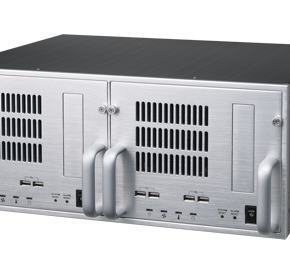 Châssis 4U double à unité centrale pour PC rack 19'', 6-slot