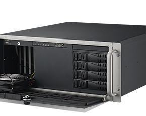 Châssis 4U pour PC rack 19'', 4U Châssis 4U pour PC rack 19'' avec Baie pour 4 disques durs - carte mère ATX