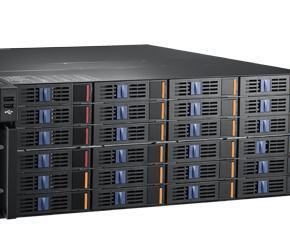 Châssis serveur industriel, HPC-8424 4U-24bay SAS EATX Chassis w/i RPSU 800W