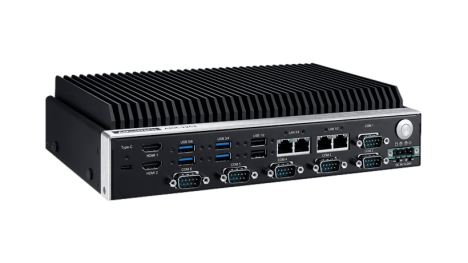 PC fanless embarqué Intel Core Ultra 7 avec 4x GbE, HDMI, CANBus